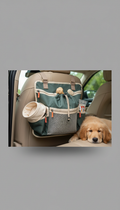 Multi-Pocket Travel Organizer Pouch for Dogs