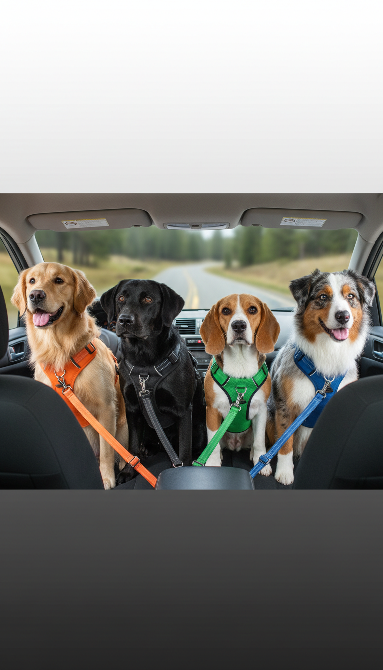 Pet Safety Seat Belt Harness