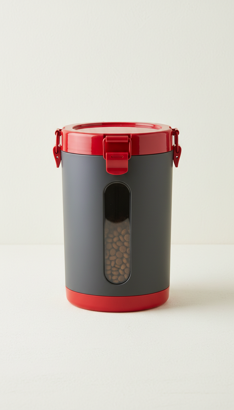 Odor-Resistant Pet Food Container