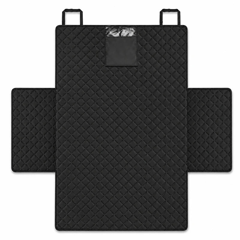 Waterproof Dog Car Boot Liner — Hammock-Style Seat & Bumper Protector (Universal Fit)