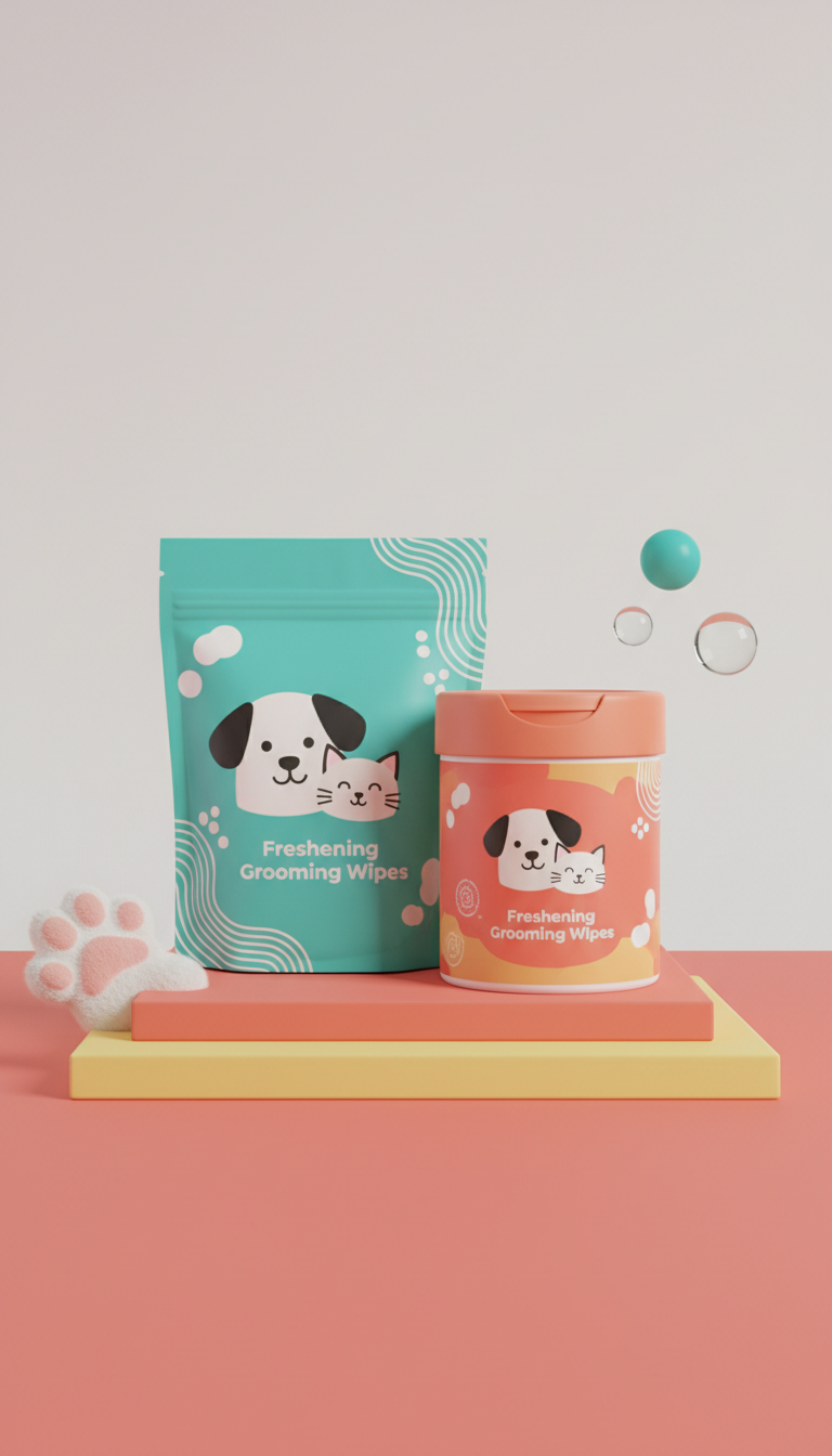 Freshening Grooming Wipes