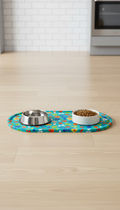 Vibrant Pet Feeding Mat