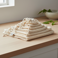 Organic Cotton Produce Bags (Set of 5)