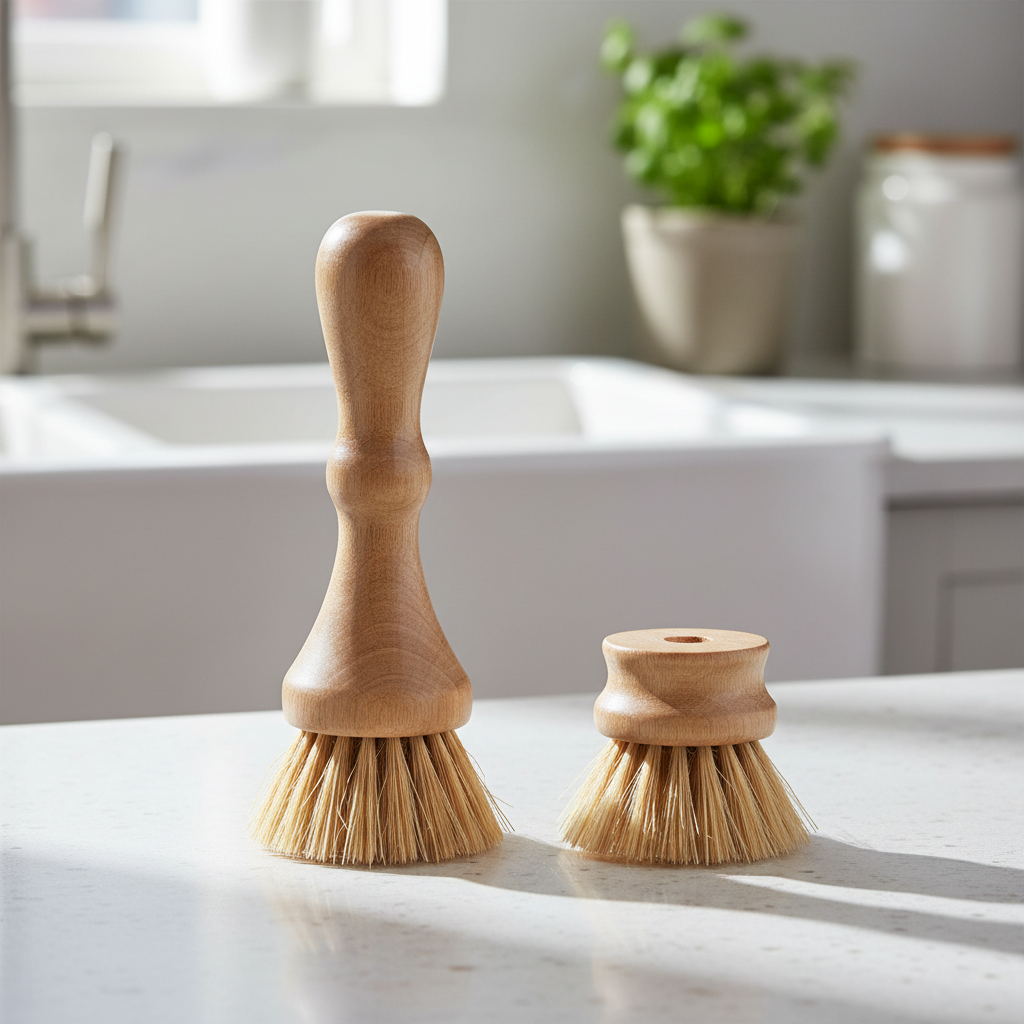 Coconut Fibre Dish Brush (Set of 2)